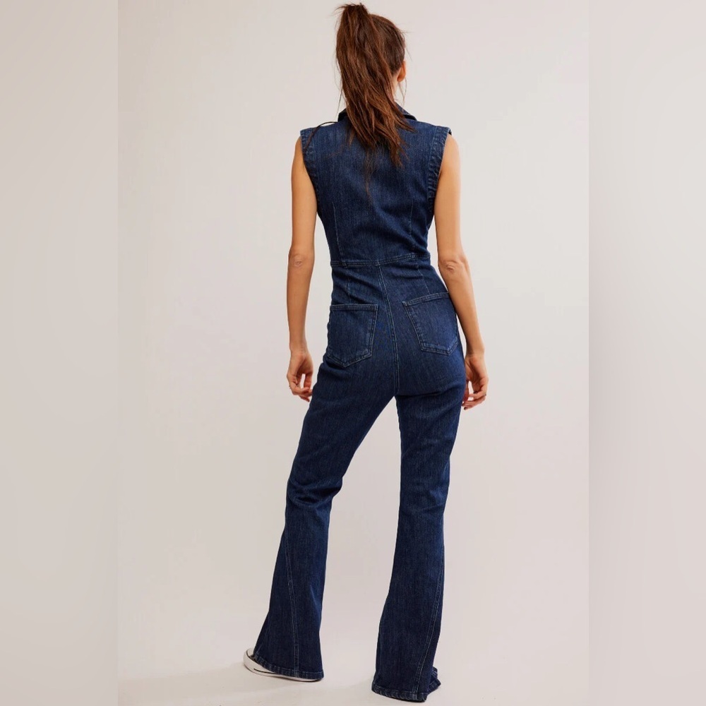 Free people CRVY Ring The Alarm One-Piece jumpsuit - Picture 4 of 7